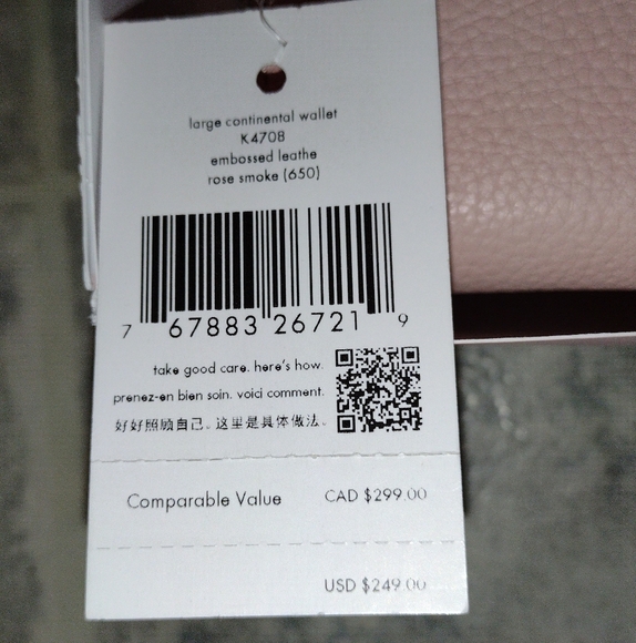 NWT KATE SPADE WALLET - Picture 11 of 17